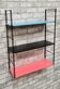 Metal shelves