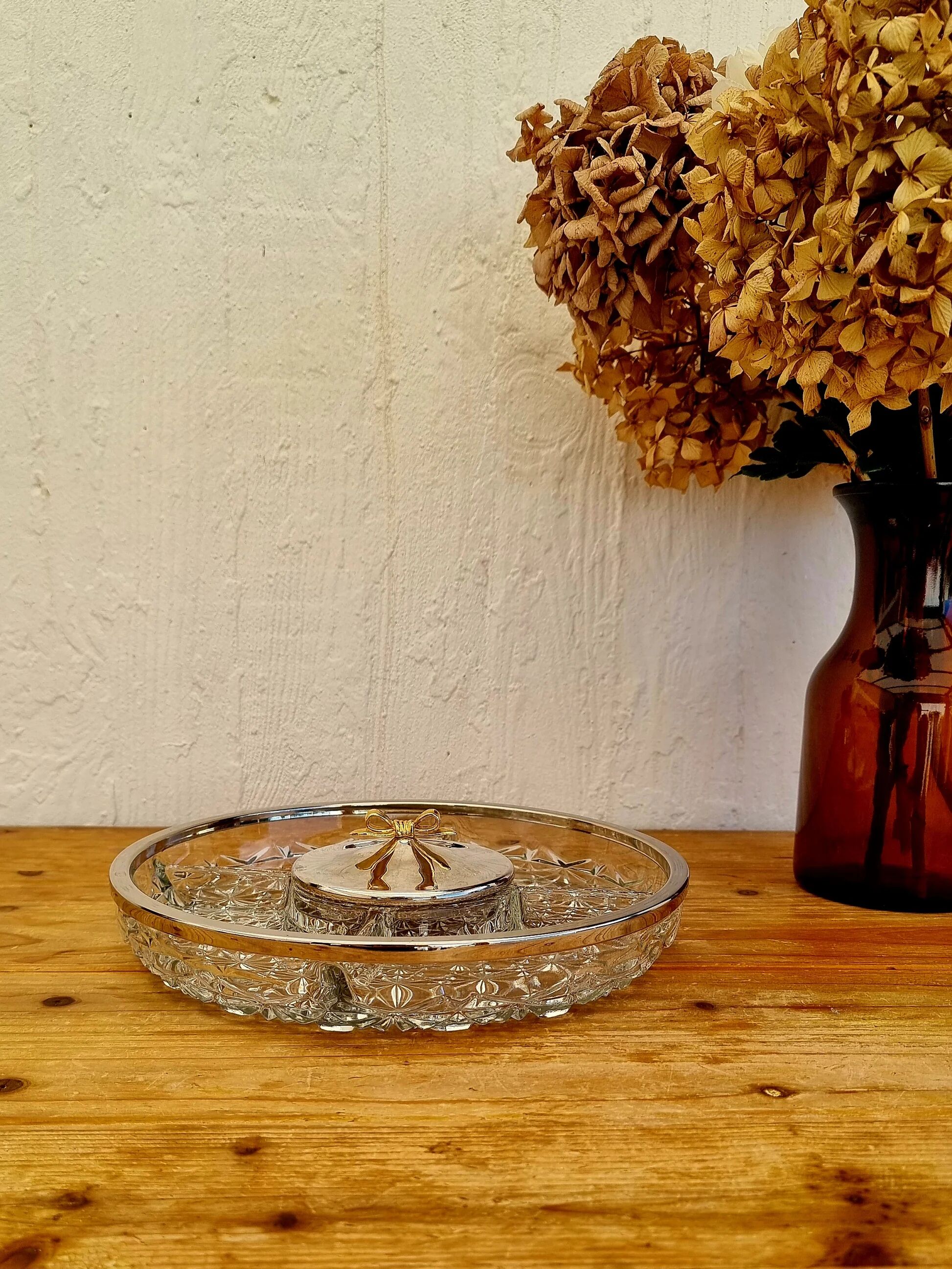 Vintage aperitif platter
