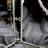 Triptych barber mirror