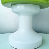 Mushroom table lamp designed in glass dijkstra 1970