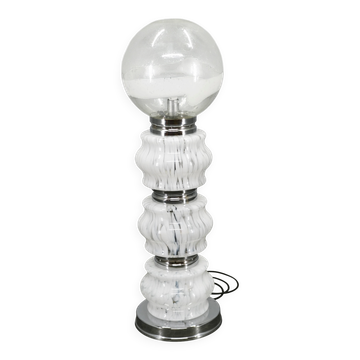 Carlo Nason for Mazzega Murano Glass Space Age Floor Lamp, Italy, 1970s