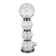 Carlo Nason for Mazzega Murano Glass Space Age Floor Lamp, Italy, 1970s