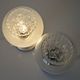 Vintage Pair of Bedside Lamps Mid Century Modern Light Fixture Murano Glass
