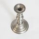 Silver candle holder
