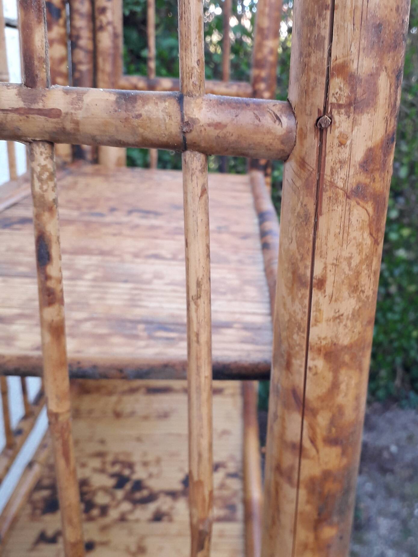 Bamboo shelf