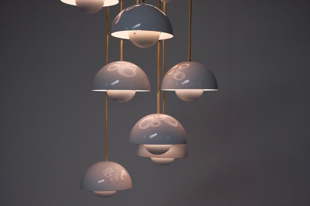 Pendant lamp by Verner Panton for Louis Poulsen, Denmark 1968s.