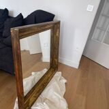 Miroir en bois doré charlesX