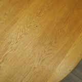 Ash round table, Danish design, 1960s, production: Denmark
