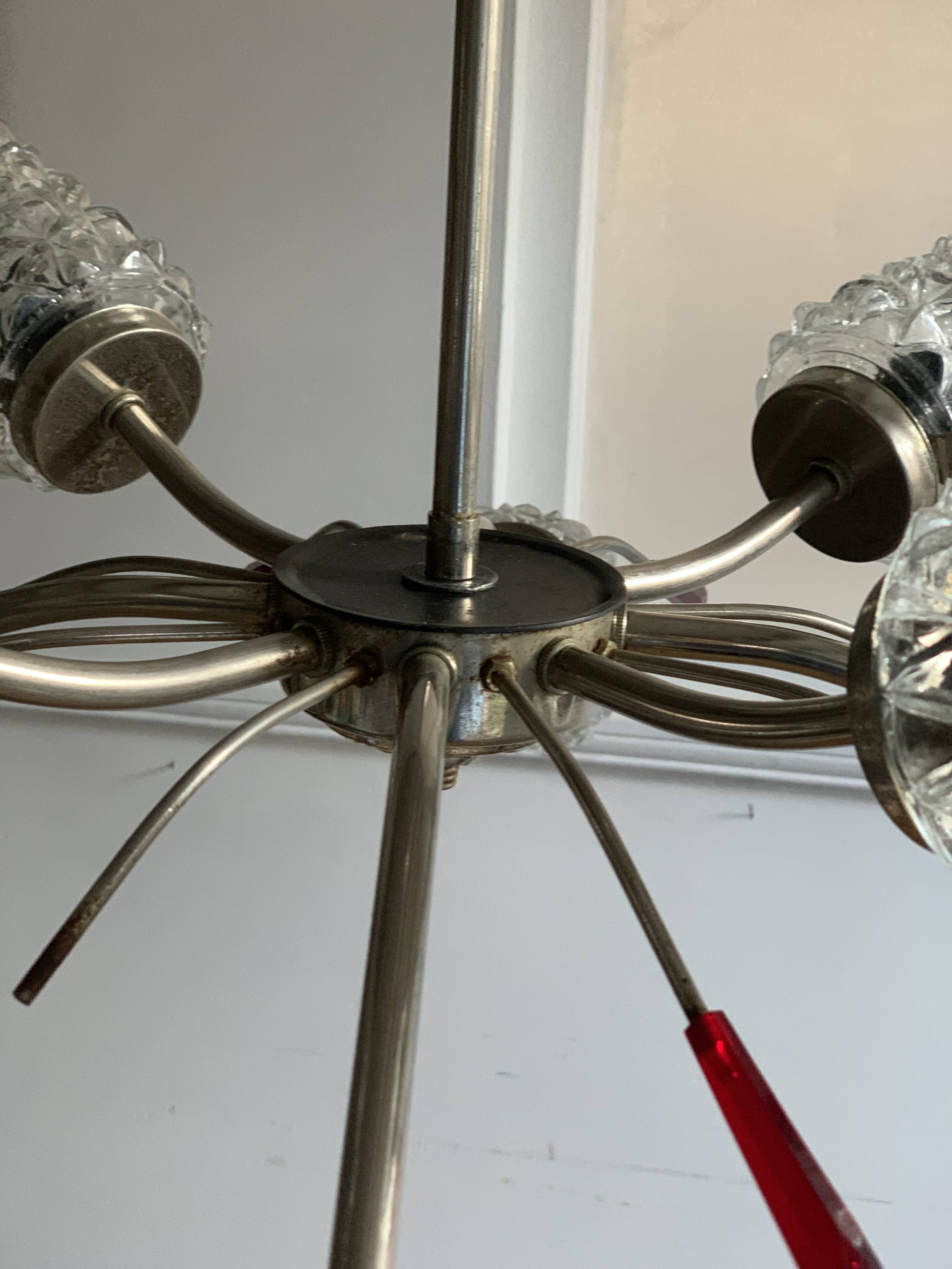 Tulip chandelier pendant