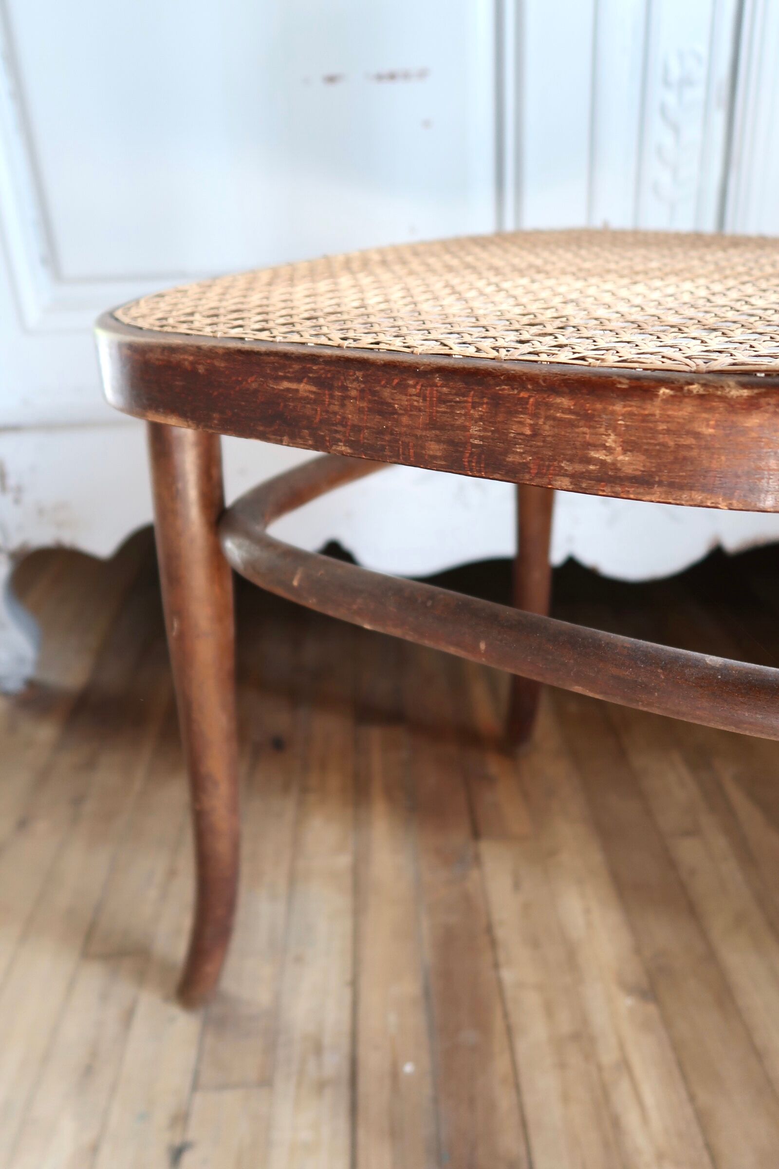 Canned bistro chair Thonet N°56 years 40