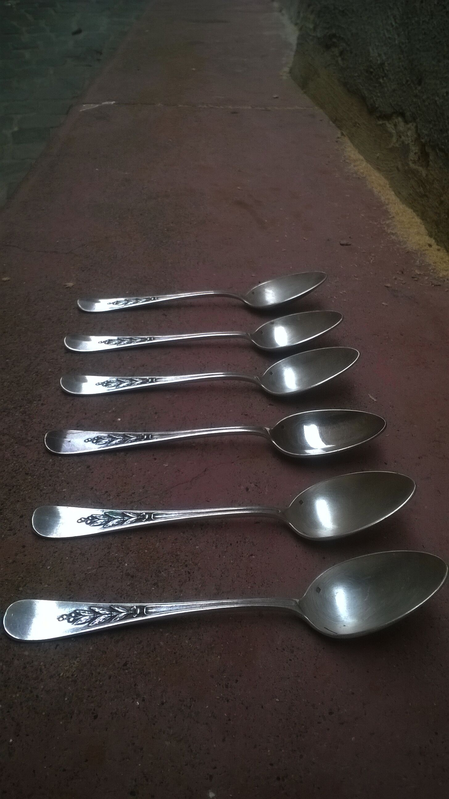 Six Christofle spoons