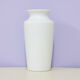 Vintage white porcelain vase