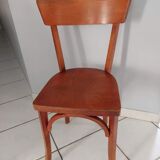 Series of 8 Baumann bistro chairs