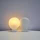 Pair of white glass wall sconces Nordlux from Denmark