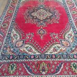 Handmade Persian Tabriz carpet 318x207cm
