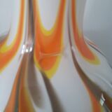 Italian opaline vase murano years 1970