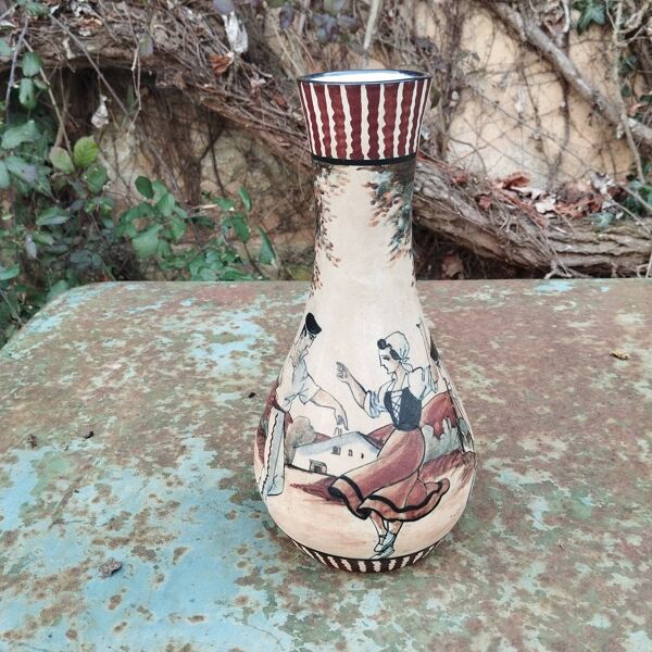 Vase basque grès Ciboure Le Corrone