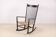 Fauteuil à bascule noir Hans J. Wegner J16, 1969 FDB