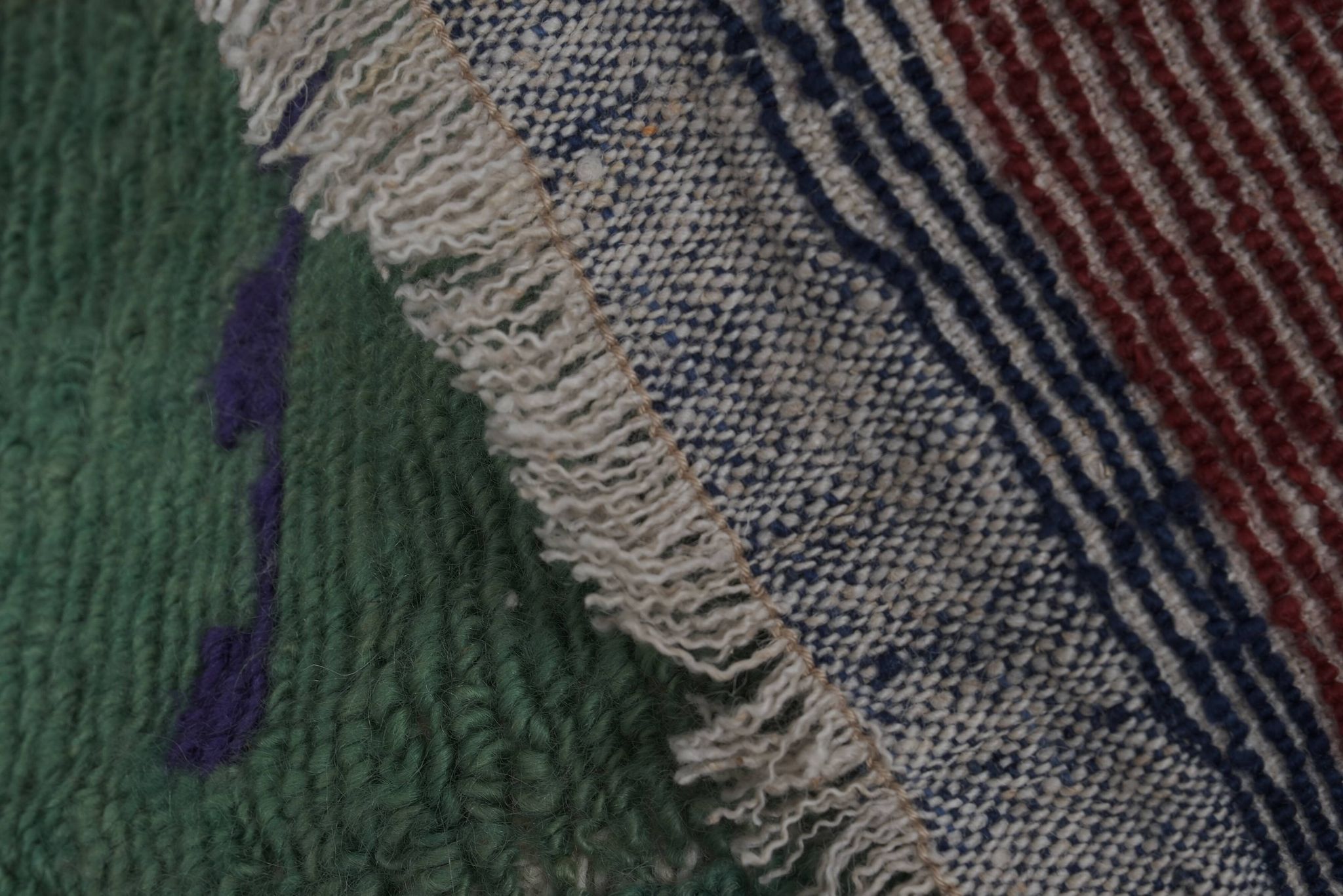 Vintage Turkish Oushak Rug Handwoven 107x160 cm