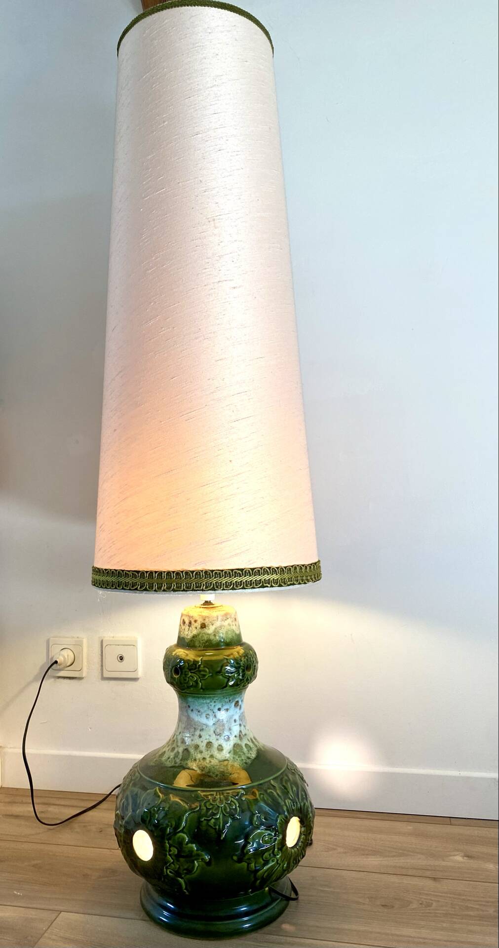 lampe  vintage West Germany – Années 70