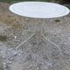 Wrought iron garden table 1900
