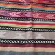 Multicolored Berber kilim carpet handmade in pure wool 100 x 150cm
