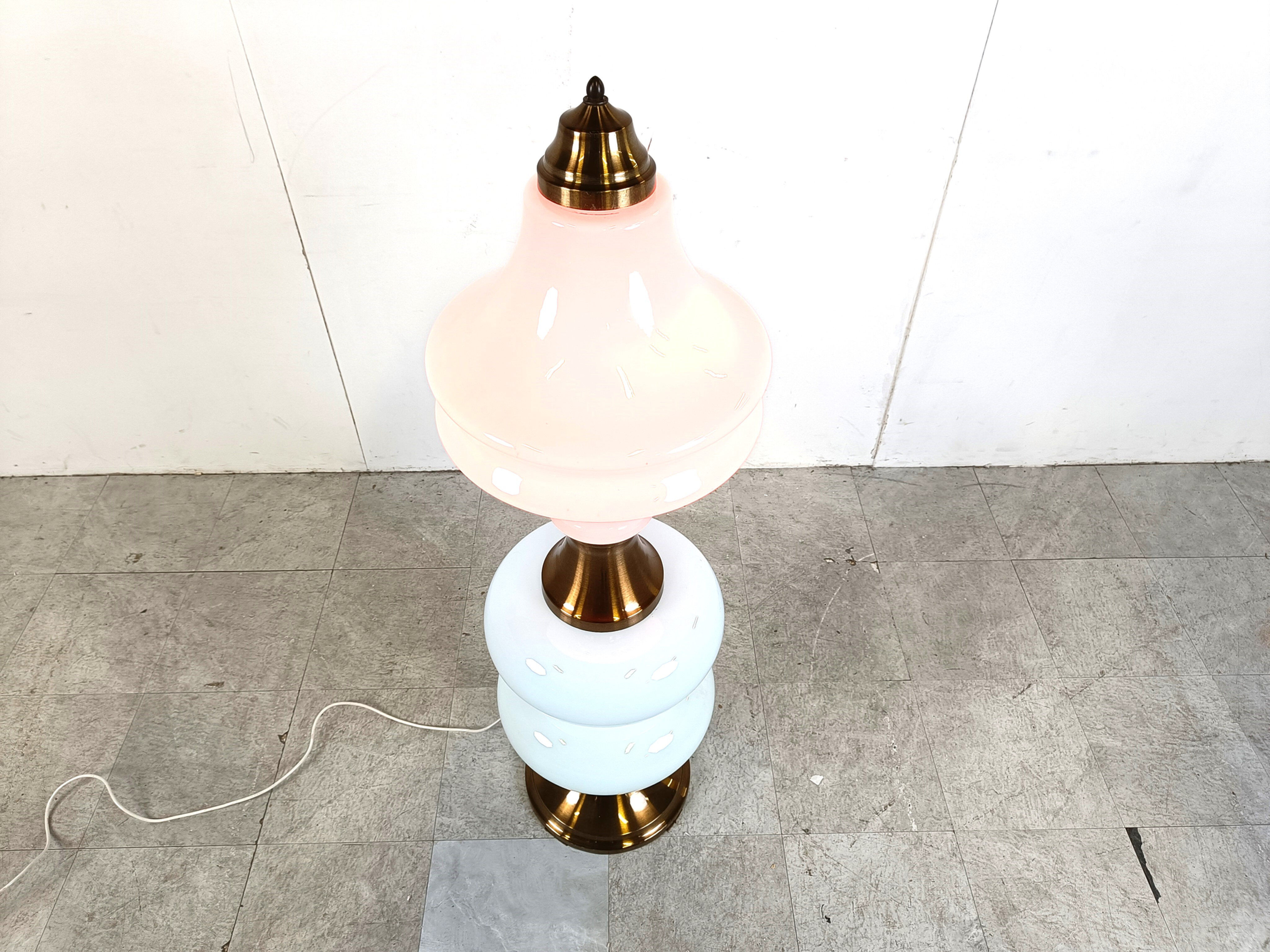 Vintage floor lamp by Mazzega, 1960s