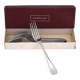 Christofle acier berry, 9 dessert forks, 17 cm in excellent condition.