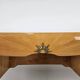 Commode en érable et verre du milieu du siècle des années 1950