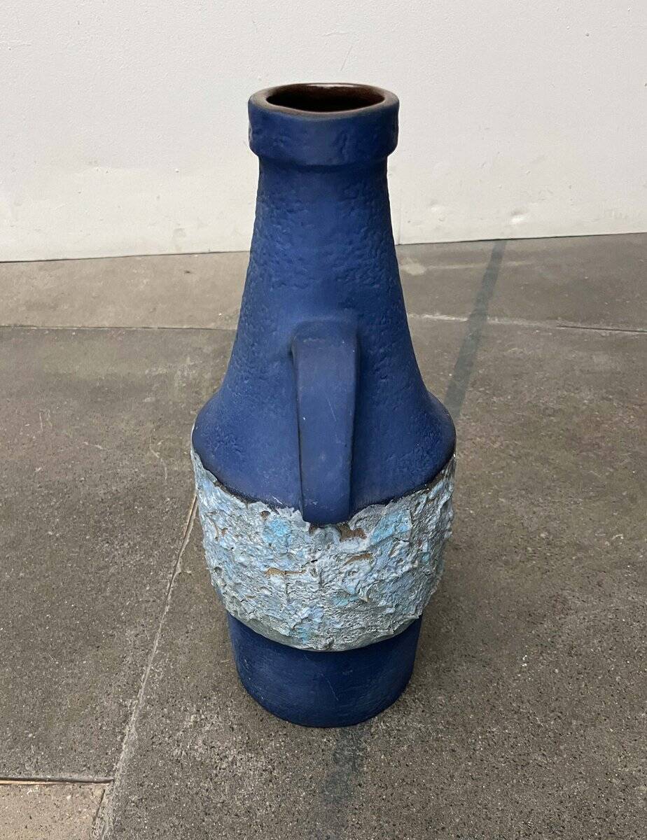 Vase de sol WGP Fat Lava en poterie ouest-allemande moderne du milieu du siècle de Carstens Tönnieshof, années 1960