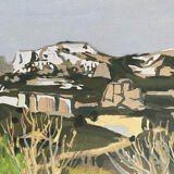 Printemps en Provence, art edition Guy Spitzer, no 3 of 250, signed by the artist, Yves Brayer