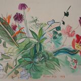 Raoul DUFY: Little wild flowers, Signed lithograph