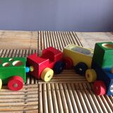 Train en bois