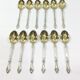 12 teaspoons art nouveau Christofle