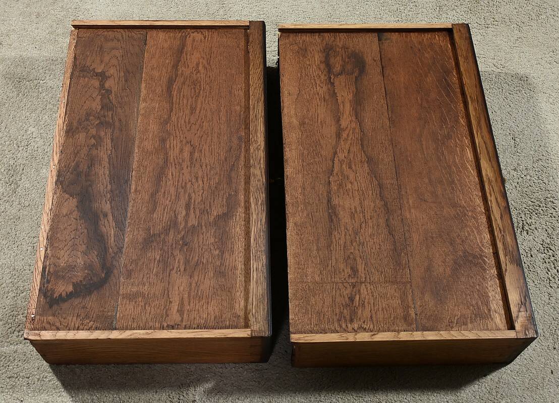 Rosewood veneer chest of drawers, Art Nouveau – 1920