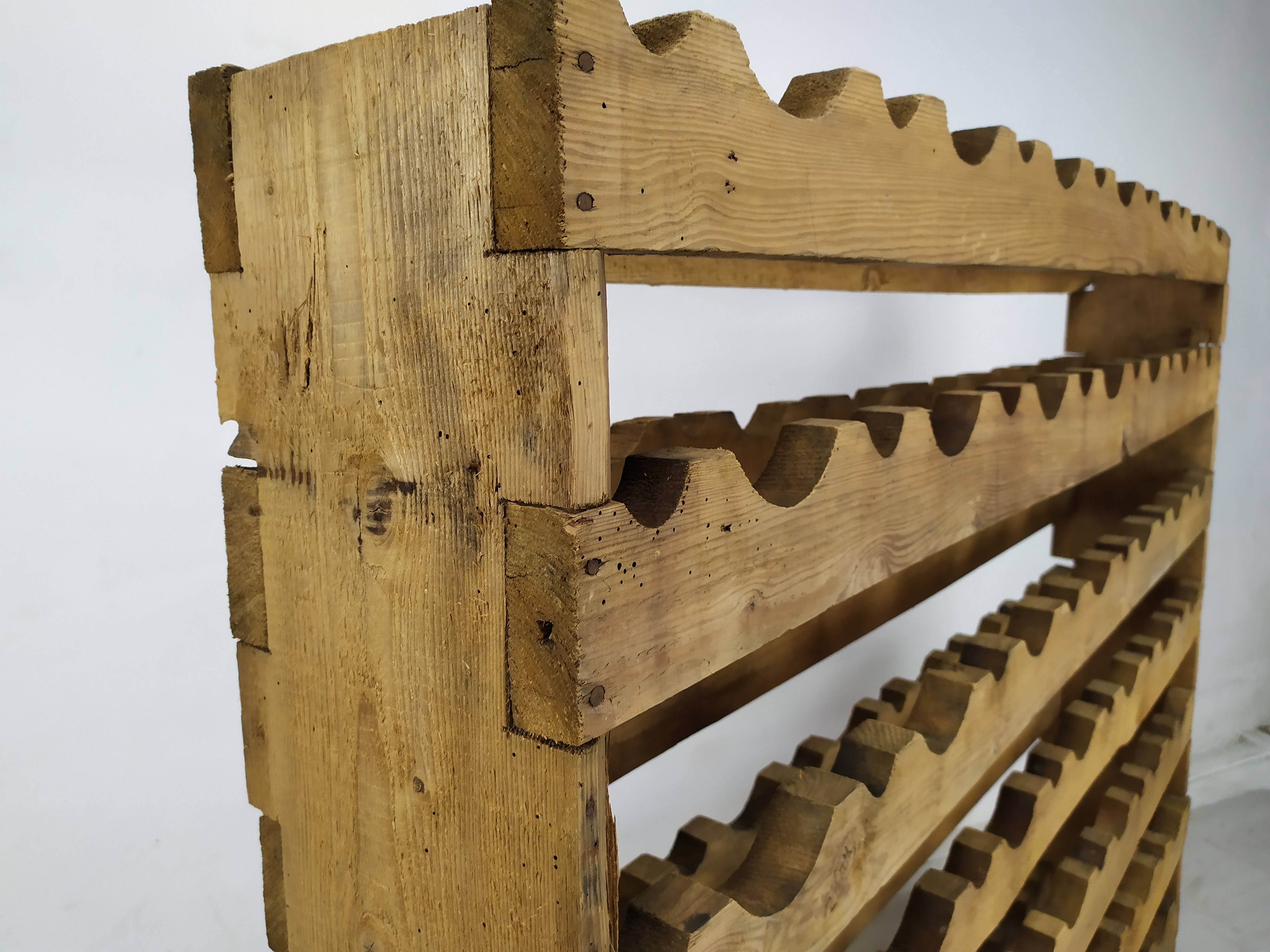 Wine cellar shelf