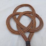 Antique Vintage Wicker Carpet Tap