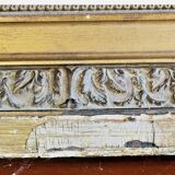 Oil painting on canvas – Portrait of a woman and child, 19th century