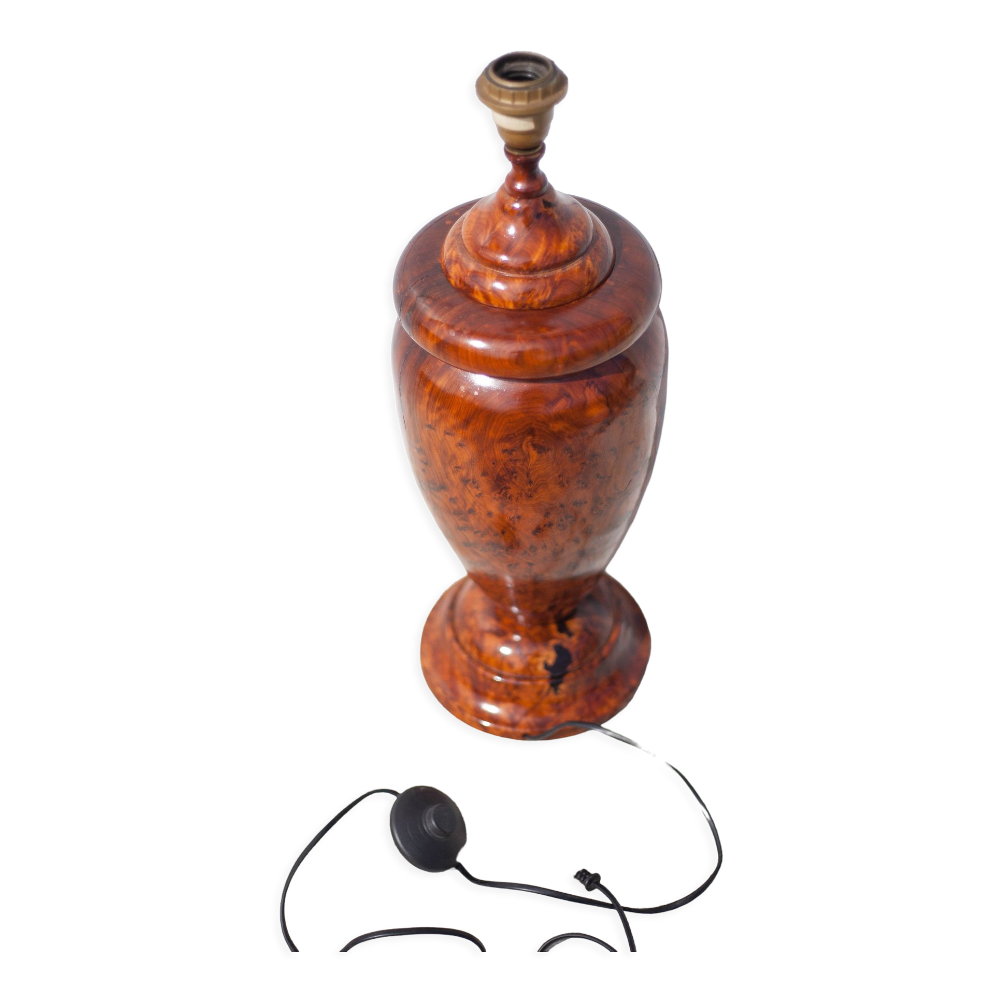 Louis Drimmer solid wood lamp