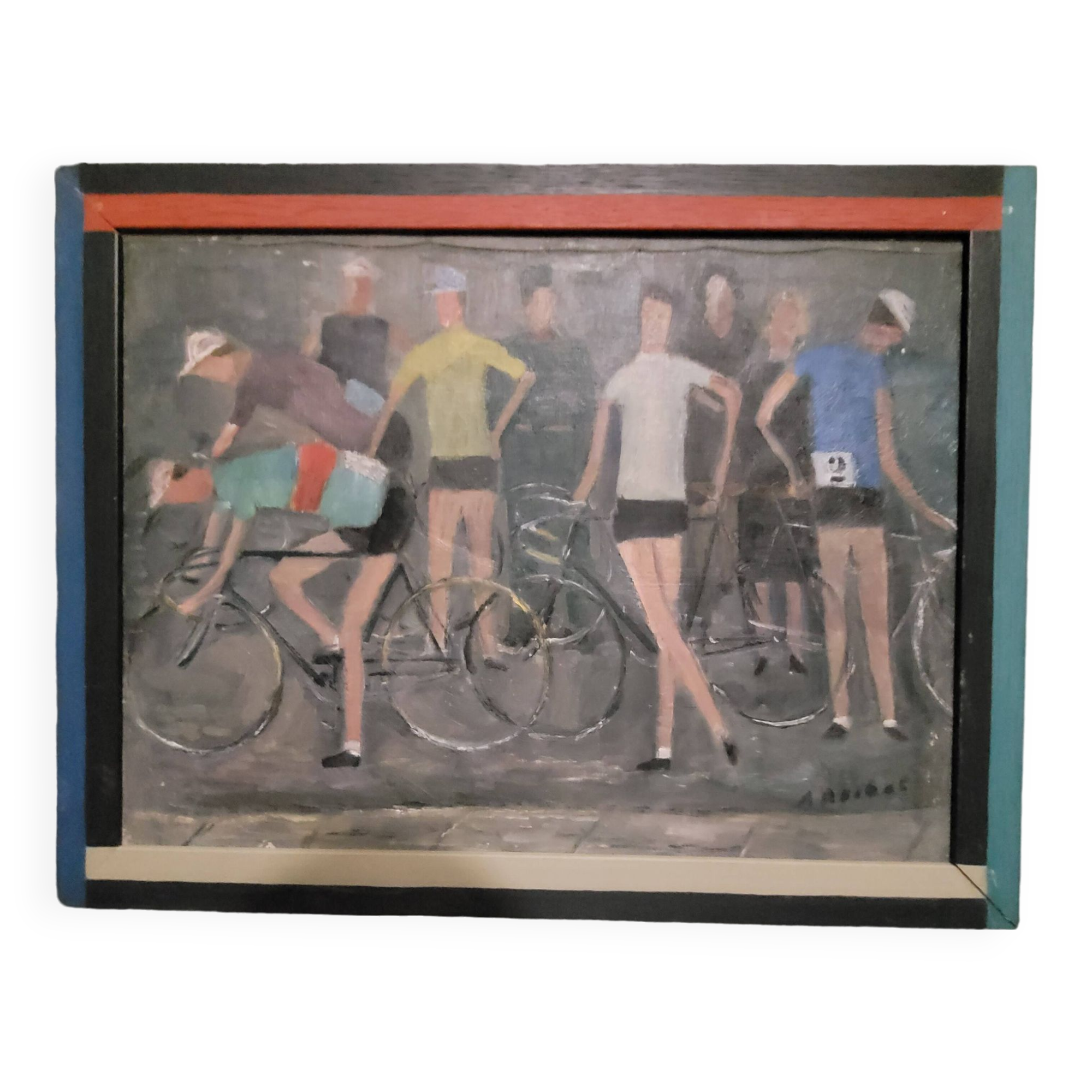 Alexandre Rochat oil on canvas