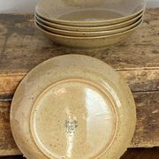 Assiettes creuses , grès du Manoir
