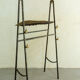 Jean Jacques Argueyrolles, clothes throwers and pockets in patinated welded iron