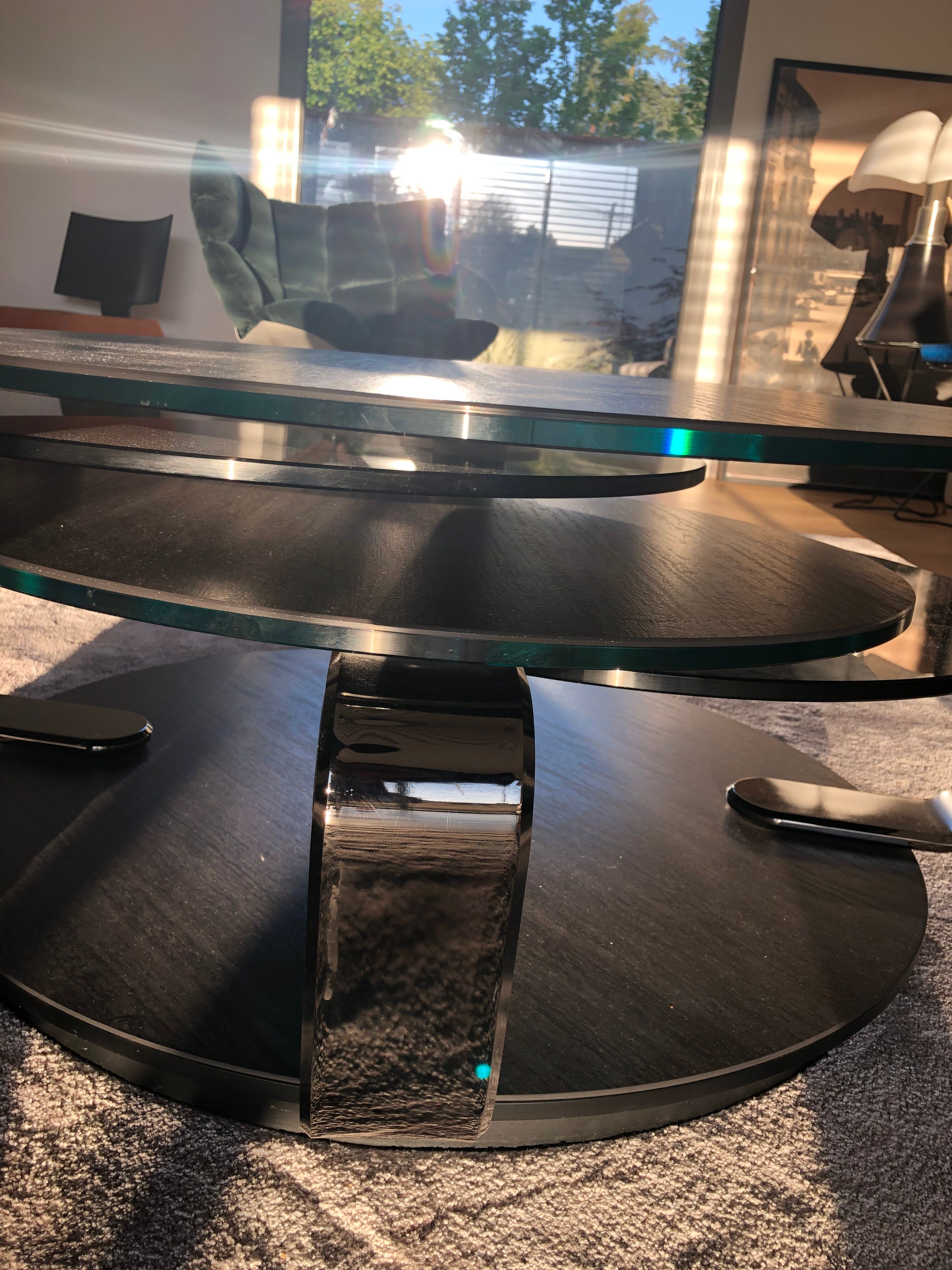 Coffee table rock and bobois "quartet"