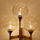 Large vintage glass sconce from Sciolari