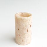 Alabaster pencil pot 70s
