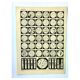 Engraving. Microbe, bacteria, biology • Original vintage poster from 1898