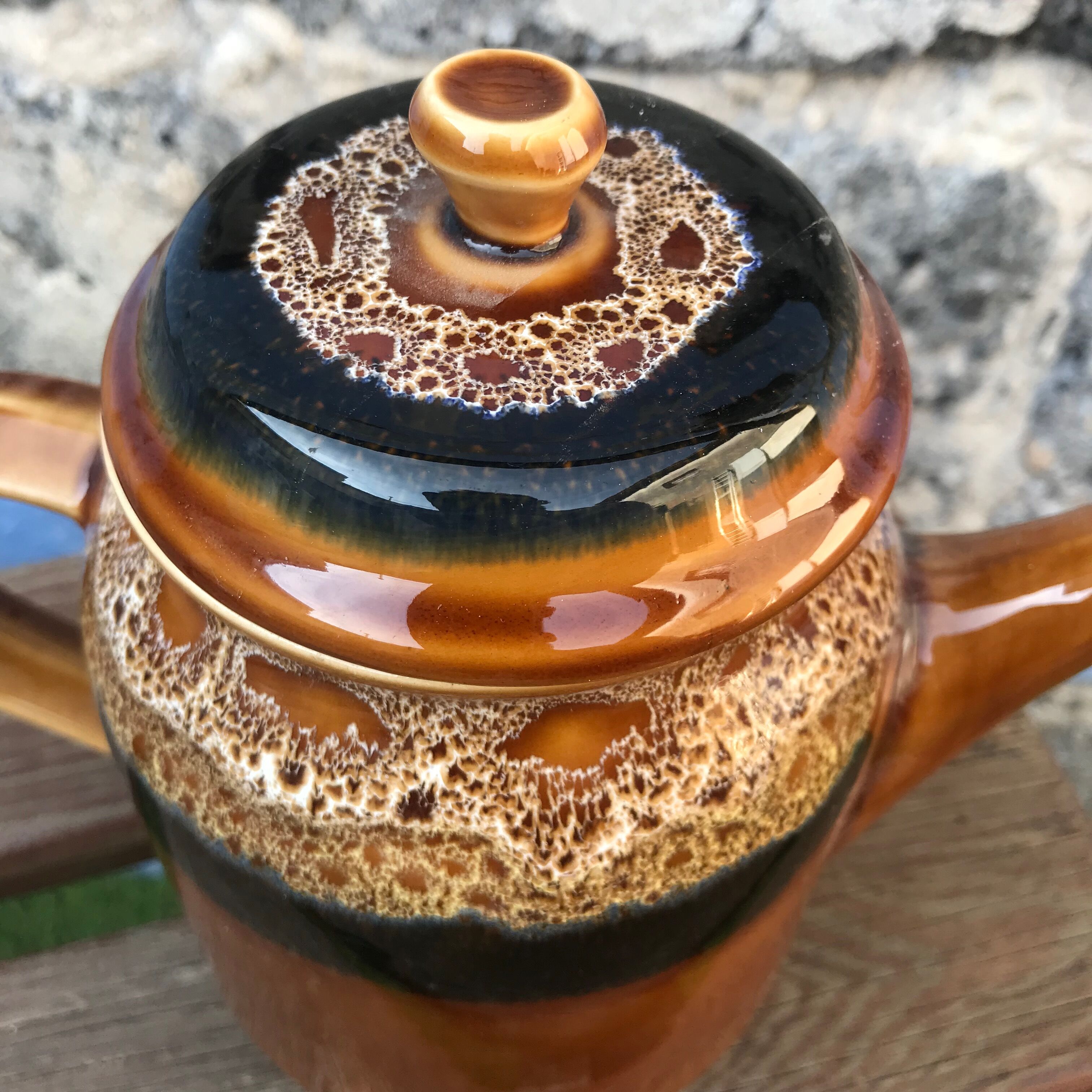 Earthenware teapot