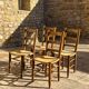 Straw chairs