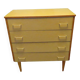 Vintage 4-drawer chest of drawers 1960