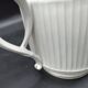 Bonbonnière / Sucrier in pleated porcelain